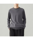 【アンフィーロ/UNFILO / MEN】のライトウォーム クルーネックニット 人気、トレンドファッション・服の通販 founy(ファニー) ファッション Fashion メンズファッション MEN トップス・カットソー Tops/Tshirt/Men ニット Knit Tops A/W・秋冬 Aw・Autumn/Winter・Fw・Fall-Winter ウォッシャブル Washable ウォーム Worm シンプル Simple セーター Sweater thumbnail グレー|ID: prp329100004185608 ipo3291000000028995990