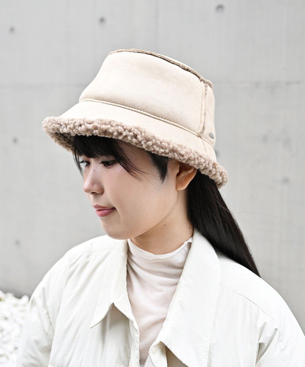 【アトレナ/ATRENA】のMOUTON BOA BUCKET バケットハット インテリア・キッズ・メンズ・レディースファッション・服の通販 founy(ファニー) 　ファッション　Fashion　レディースファッション　WOMEN　帽子　Hats　A/W・秋冬　Aw・Autumn/Winter・Fw・Fall-Winter　おすすめ　Recommend　フィット　Fit　帽子　Hat　アイボリー|ID: prp329100004185611 ipo3291000000029099219