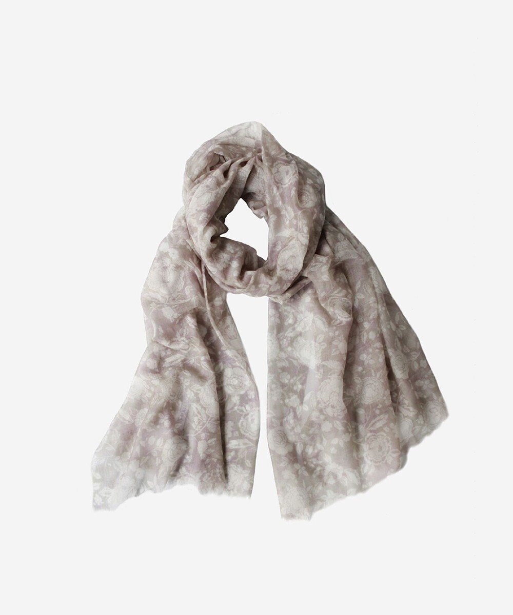 【オルクベット/ORuKuBET】のFLOWER WOOL STOLE インテリア・キッズ・メンズ・レディースファッション・服の通販 founy(ファニー) 　ファッション　Fashion　レディースファッション　WOMEN　A/W・秋冬　Aw・Autumn/Winter・Fw・Fall-Winter　S/S・春夏　Ss・Spring/Summer　なめらか　Smooth　ショール　Shawl　ストール　Stall　夏　Summer　グレー|ID: prp329100004185621 ipo3291000000028996058