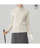 【23区 ゴルフ/NIJYUSANKU GOLF】の【WOMEN】【吸湿/発熱】グランサーモリブ モックネック ベージュ系|ID: prp329100004185665 ipo3291000000028996225