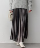 【23区/NIJYUSANKU】のホイルプリントプリーツ スカート ダークブラウン系|ID: prp329100004185808 ipo3291000000033650145