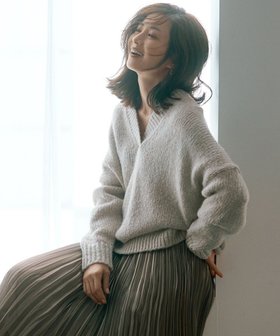 【23区/NIJYUSANKU】の【GLOW11月号掲載】ヘアリーラメリリー バルキー ニット 人気、トレンドファッション・服の通販 founy(ファニー) 雑誌掲載アイテム Magazine Items ファッション雑誌 Fashion Magazines グロー GLOW ファッション Fashion レディースファッション WOMEN トップス・カットソー Tops/Tshirt ニット Knit Tops イタリア Italy インナー Inner 11月号 November Issue セーター Sweater 雑誌 Magazine タートルネック Turtleneck テクスチャー Texture 長袖 Long Sleeve リラックス Relax ワイド Wide A/W・秋冬 Aw・Autumn/Winter・Fw・Fall-Winter 冬 Winter おすすめ Recommend 2024年 2024 2024-2025秋冬・A/W Aw/Autumn/Winter/Fw/Fall/2024-2025 |ID:prp329100004185837