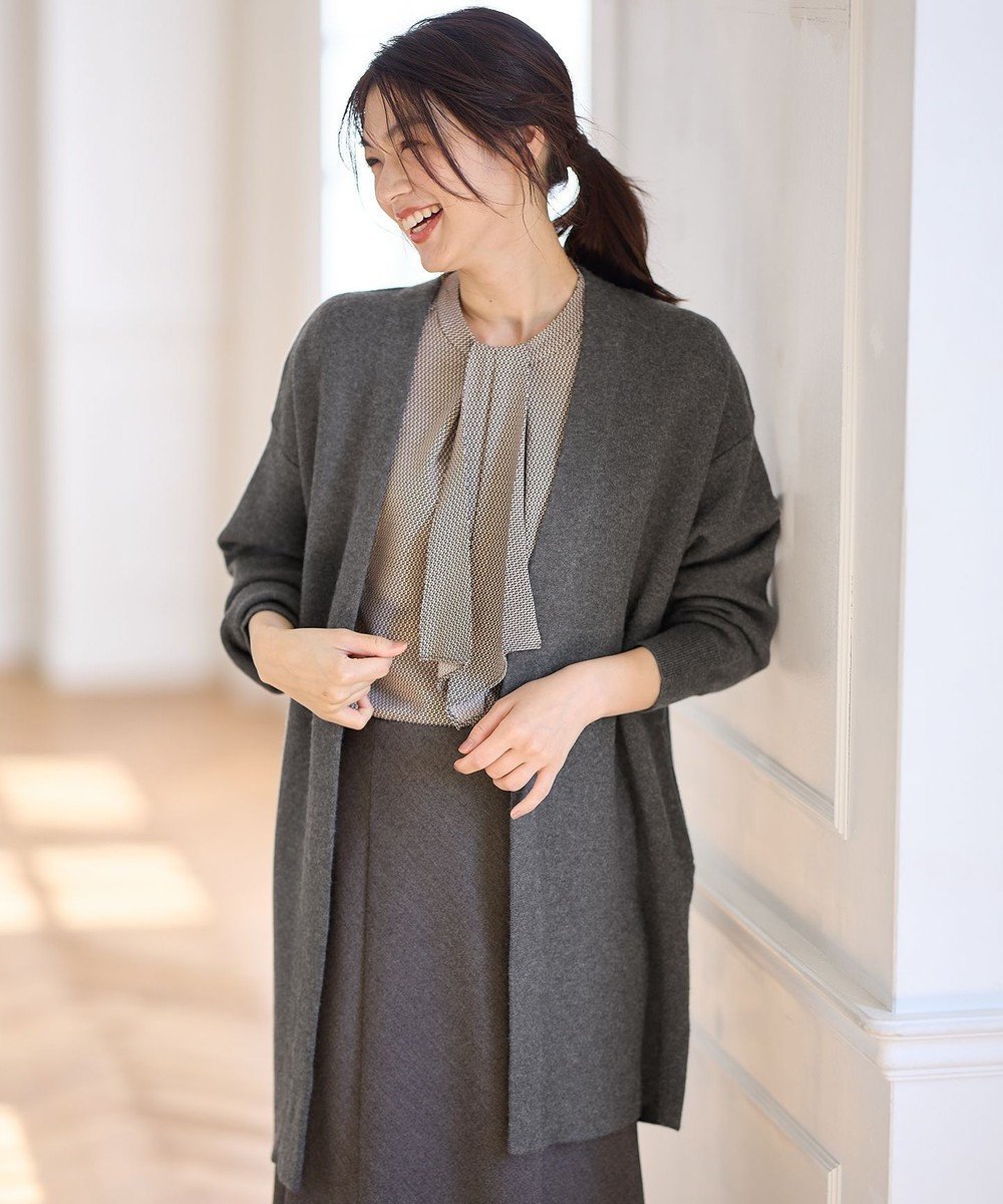 【エニィファム/any FAM】の【洗濯機可】ストレッチコーディガン 人気、トレンドファッション・服の通販 founy(ファニー) 　ファッション　Fashion　レディースファッション　WOMEN　トップス・カットソー　Tops/Tshirt　カーディガン　Cardigans　おすすめ　Recommend　インナー　Inner　カーディガン　Cardigan　コーディガン　Cordigan　シンプル　Simple　ストレッチ　Stretch　タートルネック　Turtleneck　A/W・秋冬　Aw・Autumn/Winter・Fw・Fall-Winter　 other-1|ID: prp329100004185869 ipo3291000000031553652