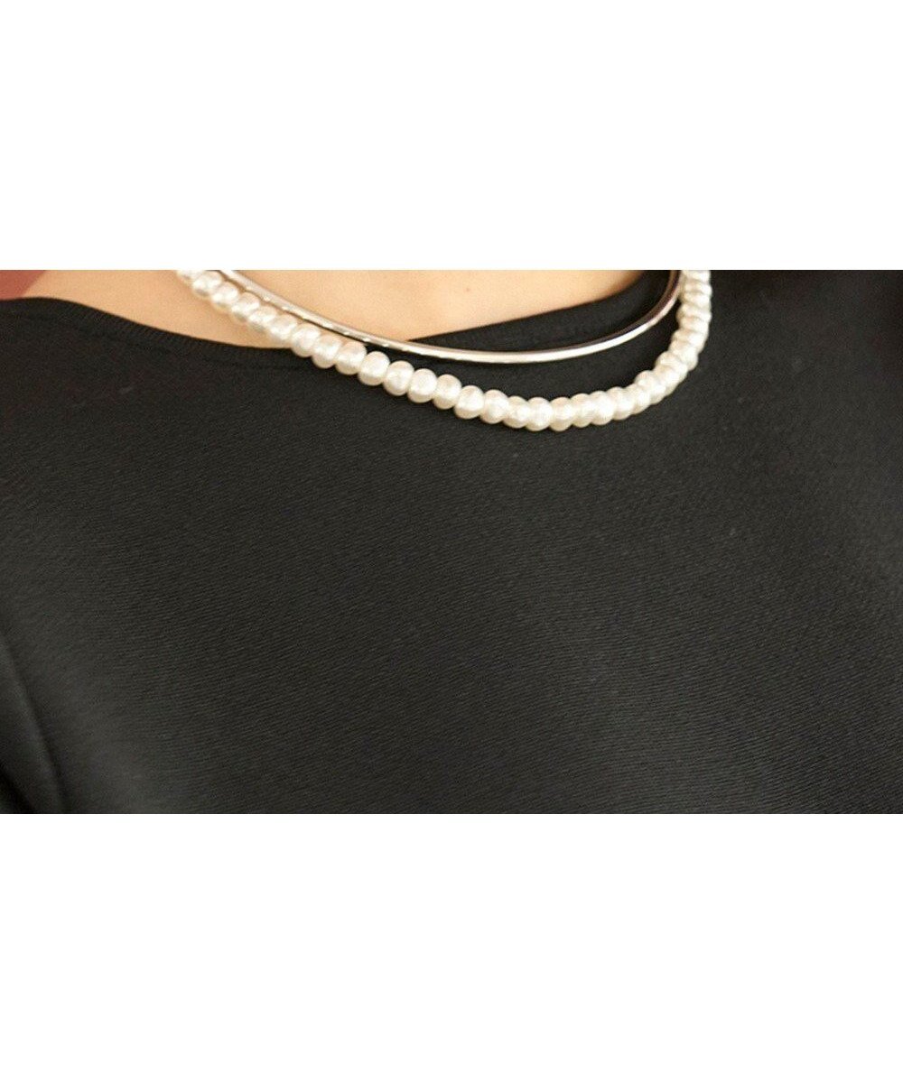 【アンフィーロ 自由区/UNFILO】の2SET パールネックレス×チョーカー 人気、トレンドファッション・服の通販 founy(ファニー) 　ファッション　Fashion　レディースファッション　Ladies' Fashion Online　ジュエリー　Jewelry　ネックレス　Necklaces　アクセサリー　Accessories　チョーカー　Choker　ネックレス　Necklace　パール　Pearl　メタル　Metal　 other-1|ID: prp329100004185909 ipo3291000000032476335