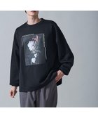 【ウィゴー/WEGO / MEN】のシートプリントプルオーバー ブラック|ID: prp329100004190955 ipo3291000000029030306