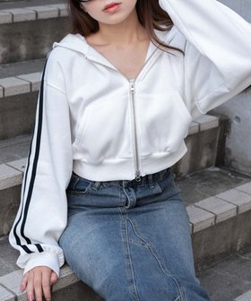 【ウィゴー/WEGO】の【あったか】裏起毛Wジップショートパーカー 人気、トレンドファッション・服の通販 founy(ファニー) ファッション Fashion レディースファッション WOMEN トップス・カットソー Tops/Tshirt パーカ Sweats 春 Spring 秋 Autumn/Fall ショート Short ジップ Zip スマホ Smartphone デニム Denim トレンド Trend 定番 Standard 長袖 Long Sleeve パーカー Hoodie ロング Long 冬 Winter A/W・秋冬 Aw・Autumn/Winter・Fw・Fall-Winter 再入荷 Restock/Back In Stock/Re Arrival おすすめ Recommend |ID:prp329100004191012