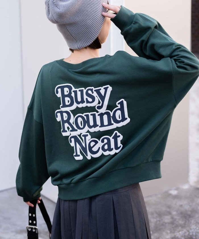 【ウィゴー/WEGO】のフォームプリントロゴスウェット インテリア・キッズ・メンズ・レディースファッション・服の通販 founy(ファニー) https://founy.com/ ファッション Fashion レディースファッション WOMEN トップス・カットソー Tops/Tshirt パーカ Sweats スウェット Sweat A/W・秋冬 Aw・Autumn/Winter・Fw・Fall-Winter ショート Short スウェット Sweat スマホ Smartphone デニム Denim フロント Front プリント Print レオパード Leopard ワンポイント One Point 長袖 Long Sleeve |ID: prp329100004191018 ipo3291000000029030667