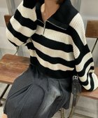 【ウィゴー/WEGO】のハーフジップニットプルオーバー 人気、トレンドファッション・服の通販 founy(ファニー) ファッション Fashion レディースファッション WOMEN トップス・カットソー Tops/Tshirt ニット Knit Tops プルオーバー Pullover インナー Inner 秋 Autumn/Fall シンプル Simple スマホ Smartphone スリーブ Sleeve セーター Sweater タートル Turtle デニム Denim ハーフ Half 無地 Plain Color 冬 Winter A/W・秋冬 Aw・Autumn/Winter・Fw・Fall-Winter NEW・新作・新着・新入荷 New Arrivals おすすめ Recommend thumbnail 柄1|ID: prp329100004191020 ipo3291000000029030690