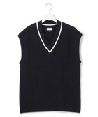 【ジェイプレスヨークストリート/J.PRESS YORK STREET】の【UNISEX】チルデンニット ベスト 人気、トレンドファッション・服の通販 founy(ファニー) ファッション Fashion レディースファッション WOMEN アウター Coat Outerwear トップス・カットソー Tops/Tshirt ニット Knit Tops ベスト/ジレ Gilets/Vests S/S・春夏 Ss・Spring/Summer ユニセックス Unisex インナー Inner クール Cool ベスト Vest ボトム Bottom 再入荷 Restock/Back In Stock/Re Arrival 夏 Summer 春 Spring thumbnail ネイビー系|ID: prp329100004191049 ipo3291000000029032530