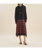 【グレース コンチネンタル/GRACE CONTINENTAL】のハートプリントプリーツスカート 人気、トレンドファッション・服の通販 founy(ファニー) ファッション Fashion レディースファッション WOMEN スカート Skirt プリーツスカート Pleated Skirts S/S・春夏 Ss・Spring/Summer カットソー Cut And Sew ダウン Down ツイル Twill フレア Flare プリント Print プリーツ Pleats エレガント 上品 Elegant 再入荷 Restock/Back In Stock/Re Arrival 夏 Summer 春 Spring thumbnail ブラック|ID: prp329100004191054 ipo3291000000029032766