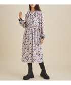 【グレース コンチネンタル/GRACE CONTINENTAL】のフリルカラープリントワンピース 人気、トレンドファッション・服の通販 founy(ファニー) ファッション Fashion レディースファッション WOMEN ワンピース Dress A/W・秋冬 Aw・Autumn/Winter・Fw・Fall-Winter カーディガン Cardigan フリル Frills プリント Print リボン Ribbon リラックス Relax ロング Long 再入荷 Restock/Back In Stock/Re Arrival thumbnail ホワイト|ID: prp329100004191055 ipo3291000000029032771