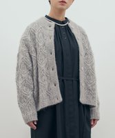 【ムーク/muuc】のリーフ模様のアルパカシルクモヘヤ カーディガン 人気、トレンドファッション・服の通販 founy(ファニー) ファッション Fashion レディースファッション WOMEN トップス・カットソー Tops/Tshirt カーディガン Cardigans カーディガン Cardigan シルク Silk 手編み Hand Knitting モヘア Mohair モヘヤ Mohair リーフ Leaf A/W・秋冬 Aw・Autumn/Winter・Fw・Fall-Winter NEW・新作・新着・新入荷 New Arrivals エレガント 上品 Elegant |ID:prp329100004192761