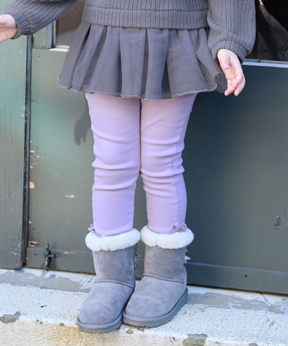 【エニィ/ANY / KIDS】の7days裏起毛ガーリーパンツ 人気、トレンドファッション・服の通販 founy(ファニー) 　ファッション　Fashion　キッズファッション　Fashion for Kids　ボトムス　Bottoms　パール　Pearl, Pearl Accent　ポケット　Pocket, Pocket Detail　リボン　Ribbon, Bow　ワンポイント　One Point, Statement Accent　定番　Standard, Basic Item　A/W・秋冬　Autumn/Winter　 other-1|ID: prp329100004194192 ipo3291000000033652458