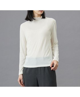 【ジェイ プレス/J.PRESS】 【WEB限定】シアーメローネックインナー カットソー人気、トレンドファッション・服の通販 founy(ファニー) ファッション Fashion レディースファッション WOMEN トップス・カットソー Tops/Tshirt シャツ/ブラウス Shirts/Blouses ロング / Tシャツ T-Shirts カットソー Cut and Sewn NEW・新作・新着・新入荷 New Arrivals A/W・秋冬 Aw・Autumn/Winter・Fw・Fall-Winter カットソー Cut And Sew シアー Sheer ハイネック High Neck 日本製 Made In Japan |ID:prp329100004194321