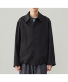 【アンフィーロ/UNFILO / MEN】のフラノライク ショートブルゾン チャコール グレー|ID: prp329100004195820 ipo3291000000029064605