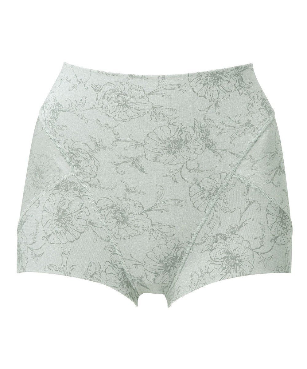 【ブラデリス ニューヨーク/BRADELIS New York】の【Yukine inc. 】ゆきねえ365綿混モアらくすっぽりショーツ24 ブラデリス 補正下着 インテリア・キッズ・メンズ・レディースファッション・服の通販 founy(ファニー) 　ファッション　Fashion　レディースファッション　Fashion for Women　下着・ランジェリー　Lingerie & Intimates　ショーツ・ランジェリー用ボトムス　Panties / Briefs / Lingerie Bottoms　アンダーウェア・ベースインナー・肌着　Underwear / Base Layer / Undergarments　アンダー　Underwear Essentials　インナー　Innerwear　ギャザー　Gathered, Ruffled　吸水　Absorbent, Quick-Dry　ショーツ　Shorts, Short Pants　シンプル　Simple, Minimal　スタイリッシュ　Stylish, Fashionable　スーピマ　Supima, Premium Cotton　タンブラー　Tumbler, Travel Mug　パターン　Pattern, Design Print　フィット　Fit, Slim Fit　フラット　Flat, Flat Shoes　フロント　Front, Front Design　プリント　Print, Printed Pattern　ボタニカル　Botanical, Floral Pattern　モチーフ　Motif, Design Theme　無地　Plain, Solid Color　ランジェリー　Lingerie, Intimate Wear　ローズ　Rose, Rose Motif　再入荷　Restock / Back in Stock　おすすめ　Recommended / Our Picks　ローズモスグレー|ID: prp329100004195834 ipo3291000000032765906