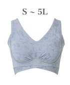 【ブラデリス ニューヨーク/BRADELIS New York】の【Yukine inc. 】ゆきねえ365綿混モアらく快適フルカップブラ24 ブラデリス ノンワイヤー 補正 ブラジャー下着 良く伸びて身体にフィット YH124301 ローズアッシュブルー|ID: prp329100004195835 ipo3291000000032119505