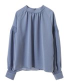 【イェッカ ヴェッカ/YECCA VECCA】の袖シャーリングブラウス Blue|ID: prp329100004195843 ipo3291000000029064733