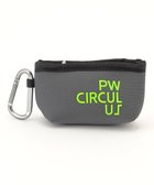 【ピーダブリュサーキュラス/PW CIRCULUS】のPW LOGO ボールポーチ グレー系|ID: prp329100004198460 ipo3291000000031951623
