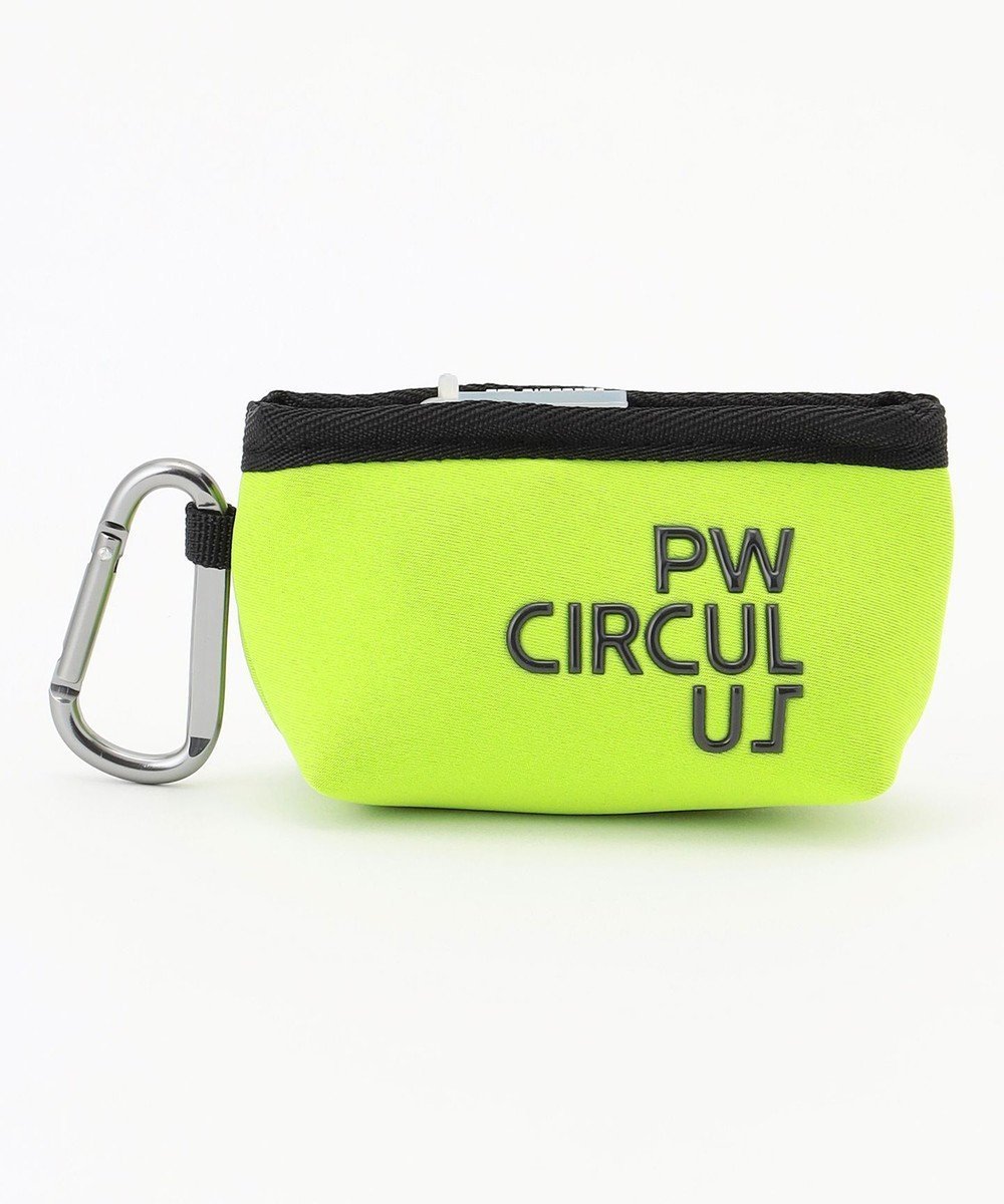 【ピーダブリュサーキュラス/PW CIRCULUS】のPW LOGO ボールポーチ ゴルフ インテリア・キッズ・メンズ・レディースファッション・服の通販 founy(ファニー) 　ファッション　Fashion　レディースファッション　Ladies' Fashion Online　ポーチ　Pouches　スポーツウェア　Sportswear　スポーツ バッグ/ポーチ　Sports Bag/Pouch　スポーツグッズ　Sporting Goods　クッション　Cushion　ゴルフ　Golf　スポーツ　Sports　フロント　Front　ポーチ　Pouch　人気　Popularity　再入荷　Restock/Back In Stock/Re Arrival　別注　Special Order　ライトグリーン系|ID: prp329100004198460 ipo3291000000032618634