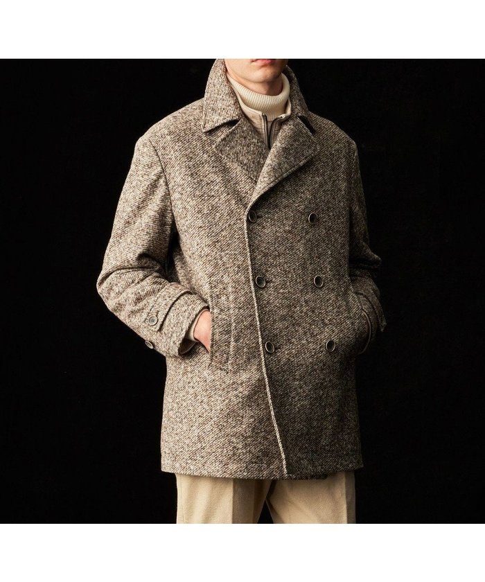 【ジョセフ アブード/JOSEPH ABBOUD / MEN】の【イタリア素材/軽量/中綿キルト裏地】ワイドカルゼ ウールジャージー コート インテリア・キッズ・メンズ・レディースファッション・服の通販 founy(ファニー) https://founy.com/ ファッション Fashion メンズファッション MEN アウター Coats Outerwear/Men イタリア Italy キルト Quilt 軽量 Lightweight ジャケット Jacket ジャージー Jersey ミックス Mix メランジ Melange ラグジュアリー Luxury A/W・秋冬 Aw・Autumn/Winter・Fw・Fall-Winter ビジネス 仕事 通勤 Business |ID: prp329100004199270 ipo3291000000029092896