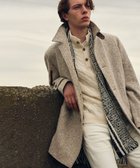 【ジョセフ アブード/JOSEPH ABBOUD / MEN】の【軽量/JAPANファブリック】アルパカヘリンボン ステンカラー コート アイボリー系7|ID: prp329100004199274 ipo3291000000029199861