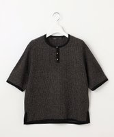 【自由区/JIYU-KU】の【PREMIUM KNIT COLLECTION】シャイニーミックスプルオーバー ニット 人気、トレンドファッション・服の通販 founy(ファニー) ファッション Fashion レディースファッション WOMEN トップス・カットソー Tops/Tshirt ニット Knit Tops プルオーバー Pullover A/W・秋冬 Aw・Autumn/Winter・Fw・Fall-Winter おすすめ Recommend エアリー Airy コンパクト Compact シンプル Simple スクエア Square セーター Sweater トリミング Trimming 再入荷 Restock/Back In Stock/Re Arrival 鹿の子 Pique |ID:prp329100004199394