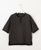 【自由区/JIYU-KU】の【PREMIUM KNIT COLLECTION】シャイニーミックスプルオーバー ニット ブラックラメ|ID: prp329100004199394 ipo3291000000029624433