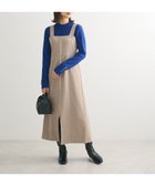 【グリーンパークス/Green Parks】の・ELENCARE DUE スエードポンチジャンスカ 人気、トレンドファッション・服の通販 founy(ファニー) ファッション Fashion レディースファッション WOMEN ワンピース Dress NEW・新作・新着・新入荷 New Arrivals A/W・秋冬 Aw・Autumn/Winter・Fw・Fall-Winter おすすめ Recommend インナー Inner シャーリング Shirring ショルダー Shoulder スエード Suede スタイリッシュ Stylish フロント Front ポケット Pocket メタル Metal ロング Long 切替 Switching thumbnail Gray Beige|ID: prp329100004199419 ipo3291000000029093495