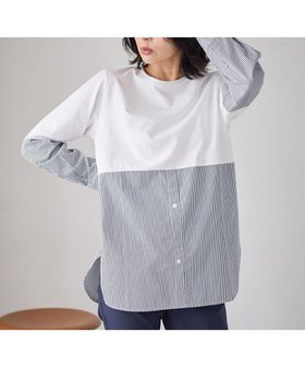 【エニィファム/any FAM】の【洗濯機可】コンビネーションテールT 人気、トレンドファッション・服の通販 founy(ファニー) ファッション Fashion レディースファッション WOMEN トップス・カットソー Tops/Tshirt シャツ/ブラウス Shirts/Blouses ロング / Tシャツ T-Shirts カットソー Cut and Sewn A/W・秋冬 Aw・Autumn/Winter・Fw・Fall-Winter カットソー Cut And Sew カフス Cuffs |ID:prp329100004199434