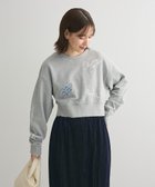 【グリーンパークス/Green Parks】の・ELENCARE DUE ロゴ刺繍ショートスウェッ Gray Mixture|ID: prp329100004199490 ipo3291000000029093769