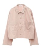 【グリーンパークス/Green Parks】のソフトコーデュロイショートシャツ Pink Beige|ID: prp329100004199559 ipo3291000000029396136