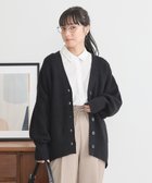 【アースミュージックアンドエコロジー/earth music&ecology】のアンチピリングVネックカーディガン 人気、トレンドファッション・服の通販 founy(ファニー) ファッション Fashion レディースファッション Fashion for Women トップス・カットソー Cut & Sew Tops カーディガン・羽織り Layered Style Cardigans Vネックトップス V-Neck Tops / V-Cut Neckline Shirts カーディガン Cardigan, Knitwear シンプル Simple, Minimal トレンド Trend, Trending Now フロント Front, Front Design ポケット Pocket, Pocket Detail ミドル Middle Length, Mid Height 洗える Machine Washable A/W・秋冬 Autumn/Winter thumbnail Black|ID: prp329100004199600 ipo3291000000033542765