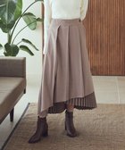 【アースミュージックアンドエコロジー/earth music&ecology】のミックスプリーツスカート 人気、トレンドファッション・服の通販 founy(ファニー) ファッション Fashion レディースファッション WOMEN スカート Skirt プリーツスカート Pleated Skirts A/W・秋冬 Aw・Autumn/Winter・Fw・Fall-Winter おすすめ Recommend シンプル Simple フェミニン Feminine プリーツ Pleats ヘムライン Hemline ポケット Pocket ラップ Wrap thumbnail Mocha|ID: prp329100004199620 ipo3291000000029254584