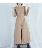 【グリーンパークス/Green Parks】の高橋愛×GreenParksコルセットワンピ 人気、トレンドファッション・服の通販 founy(ファニー) ファッションモデル・俳優・女優 Models 女性 Women 高橋愛 Takahashi Ai ファッション Fashion レディースファッション WOMEN ワンピース Dress NEW・新作・新着・新入荷 New Arrivals A/W・秋冬 Aw・Autumn/Winter・Fw・Fall-Winter ギャザー Gather コルセット Corset スリーブ Sleeve ツイル Twill フェミニン Feminine ポケット Pocket thumbnail Beige|ID: prp329100004199627 ipo3291000000029094311