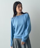 【イェッカ ヴェッカ/YECCA VECCA】のラメ混ドルマンニット Blue|ID: prp329100004199653 ipo3291000000029095225