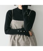 【クラフトスタンダードブティック/CRAFT STANDARD BOUTIQUE】の洗える/とてもち袖フレア釦ボトルネックニットプルオーバー/24AW Black|ID: prp329100004199654 ipo3291000000031930638