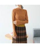 【クラフトスタンダードブティック/CRAFT STANDARD BOUTIQUE】の洗える/とてもち袖フレア釦ボトルネックニットプルオーバー/24AW Camel|ID: prp329100004199654 ipo3291000000031930639