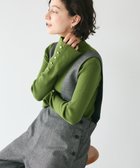 【クラフトスタンダードブティック/CRAFT STANDARD BOUTIQUE】の洗える/とてもち袖フレア釦ボトルネックニットプルオーバー/24AW Green|ID: prp329100004199654 ipo3291000000031930640
