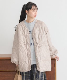 【アースミュージックアンドエコロジー/earth music&ecology】のキルティングハーフコート 人気、トレンドファッション・服の通販 founy(ファニー) ファッション Fashion レディースファッション WOMEN アウター Coat Outerwear コート Coats ジャケット Jackets NEW・新作・新着・新入荷 New Arrivals ジャケット Jacket ハイネック High Neck ハーフ Half フォルム Form ポケット Pocket |ID:prp329100004199669