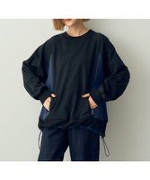 【イェッカ ヴェッカ/YECCA VECCA】の裾リブドロスト切替プルオーバー 人気、トレンドファッション・服の通販 founy(ファニー) ファッション Fashion レディースファッション WOMEN トップス・カットソー Tops/Tshirt シャツ/ブラウス Shirts/Blouses ロング / Tシャツ T-Shirts プルオーバー Pullover カットソー Cut and Sewn A/W・秋冬 Aw・Autumn/Winter・Fw・Fall-Winter おすすめ Recommend カットソー Cut And Sew スリーブ Sleeve パターン Pattern ポケット Pocket 再入荷 Restock/Back In Stock/Re Arrival 切替 Switching |ID:prp329100004199688