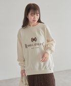 【グリーンパークス/Green Parks】のRUSSELL ロゴ刺繍スウェット Cream|ID: prp329100004199726 ipo3291000000029096438