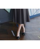【ティアクラッセ/Tiaclasse】の【洗える】メランジツイルフレアスカート チャコールグレー|ID: prp329100004200035 ipo3291000000031976147