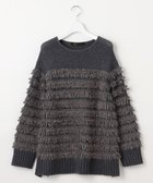 【自由区/JIYU-KU】の【PREMIUM KNIT COLLECTION】スパンコールコンビ ニット 人気、トレンドファッション・服の通販 founy(ファニー) ファッション Fashion レディースファッション WOMEN トップス・カットソー Tops/Tshirt ニット Knit Tops NEW・新作・新着・新入荷 New Arrivals A/W・秋冬 Aw・Autumn/Winter・Fw・Fall-Winter コンビ Combination シンプル Simple スパンコール Sequins セーター Sweater ボトム Bottom ボーダー Border モヘア Mohair リラックス Relax ループ Loop thumbnail チャコール|ID: prp329100004200209 ipo3291000000029098623