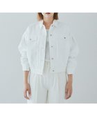 【イェッカ ヴェッカ/YECCA VECCA】のタックデザインボリュームGジャン White|ID: prp329100004200268 ipo3291000000029098891