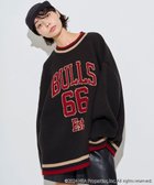 【ウィゴー/WEGO】の【ユニセックス着用ITEM】別注NBAジャガードプルオーバー ブラック|ID:prp329100004201068