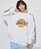 【ウィゴー/WEGO】の別注NBA2ラインBIGPO ホワイト|ID:prp329100004201092