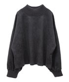 【グリーンパークス/Green Parks】の・ELENCARE DUE エンボスプルオーバー Charcoal Gray|ID:prp329100004202617