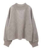 【グリーンパークス/Green Parks】の・ELENCARE DUE エンボスプルオーバー 人気、トレンドファッション・服の通販 founy(ファニー) ファッション Fashion レディースファッション WOMEN トップス・カットソー Tops/Tshirt シャツ/ブラウス Shirts/Blouses ロング / Tシャツ T-Shirts プルオーバー Pullover カットソー Cut and Sewn NEW・新作・新着・新入荷 New Arrivals A/W・秋冬 Aw・Autumn/Winter・Fw・Fall-Winter おすすめ Recommend カットソー Cut And Sew チェック Check ポケット Pocket thumbnail Gray Beige|ID: prp329100004202617 ipo3291000000029115246