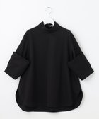 【23区/NIJYUSANKU】の【23区 lab.】ハイカウントコットン ロールアップカフス シャツ ブラック系|ID:prp329100004204075